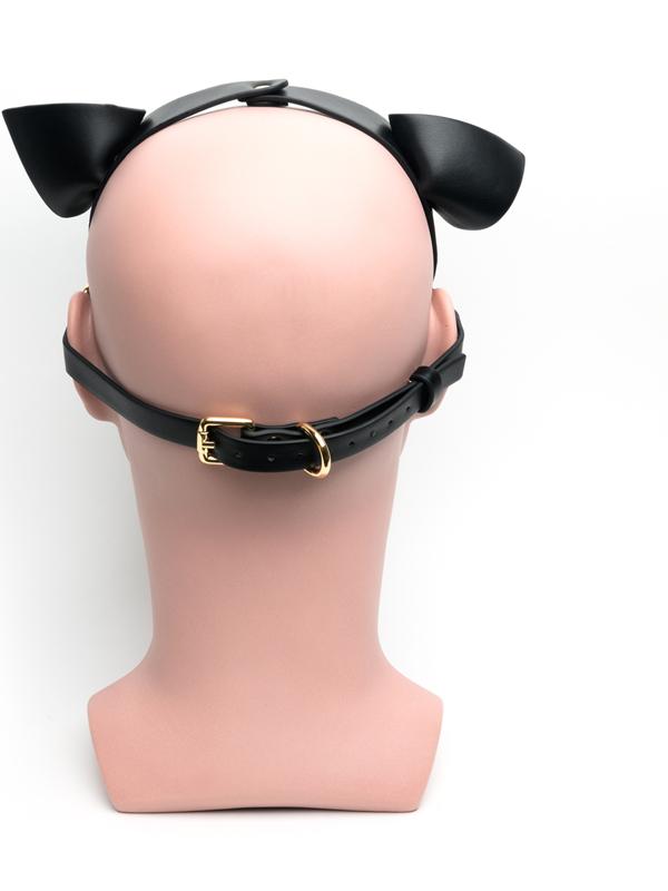 Bondage Pup Hood Black