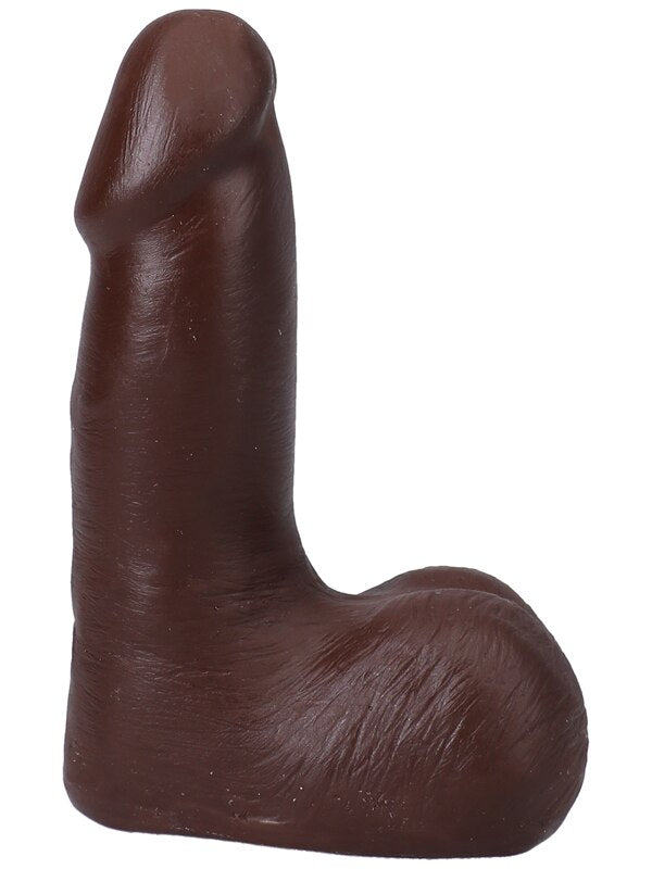 The Realistic Cock - With Removable Vac-U-Lock Suc ocolate