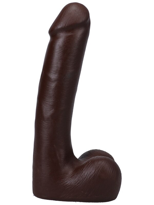 The Realistic Cock - With Removable Vac-U-Lock Suc ocolate