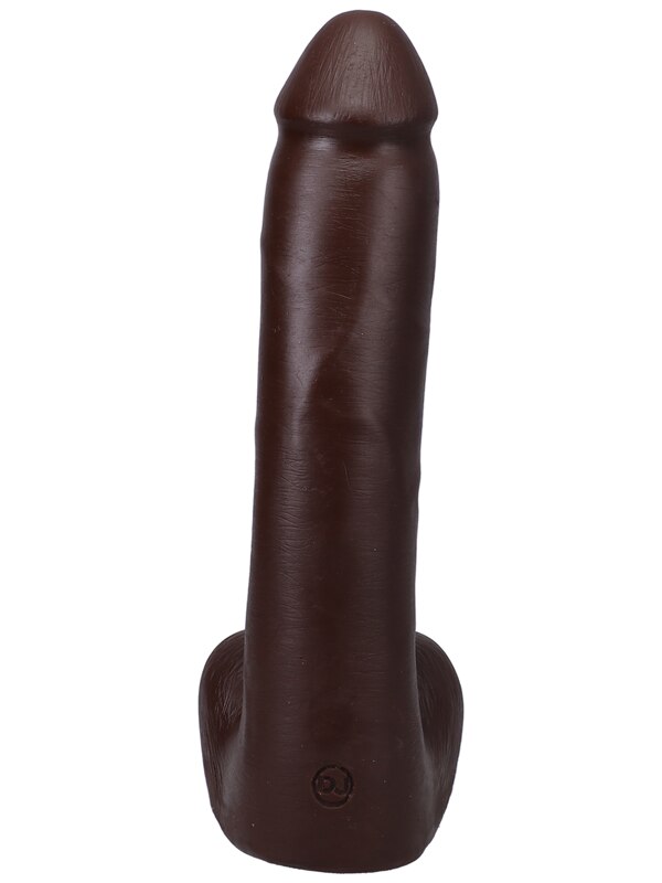 The Realistic Cock - With Removable Vac-U-Lock Suc ocolate