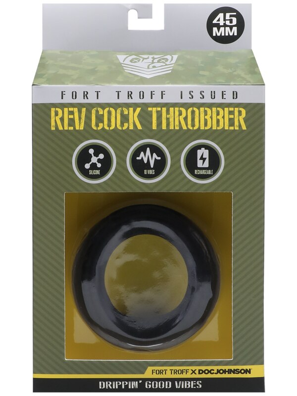 Fort Troff - Rev Cock Throbber (Regular) Black