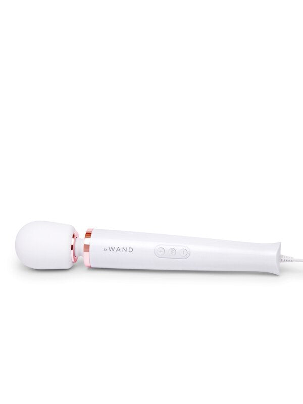 Le Wand Plug-in Vibrating Massager White