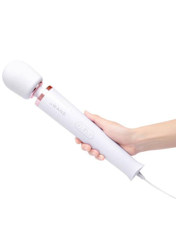 Le Wand Plug-in Vibrating Massager White