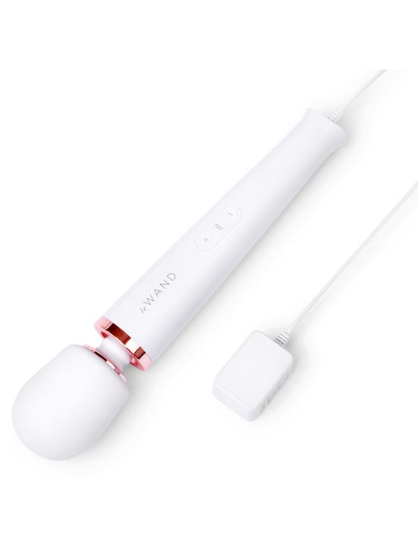 Le Wand Plug-in Vibrating Massager White