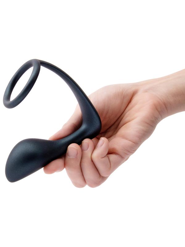 b-Vibe Butties Ringer Cock Ring and Plug