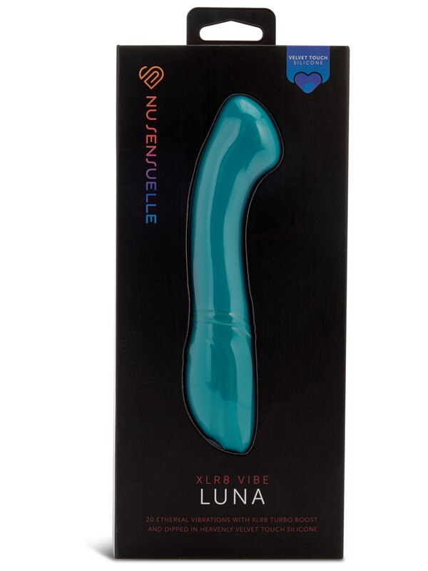 Nu Sensuelle Luna Velvet Touch Vibe With Turbo Boost Emerald