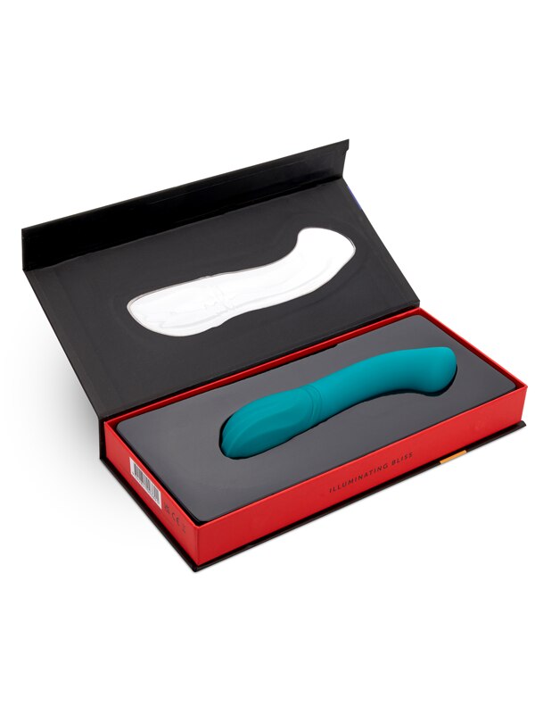 Nu Sensuelle Luna Velvet Touch Vibe With Turbo Boost Emerald