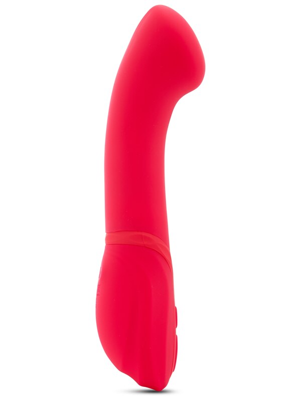 Nu Sensuelle Luna Velvet Touch Vibe With Turbo Boost Hot Pink