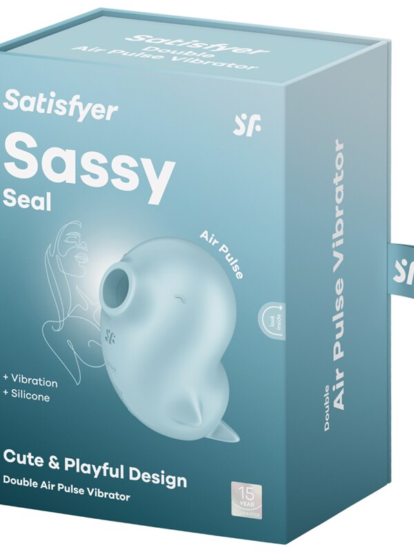 Satisfyer Sassy Seal Light Blue