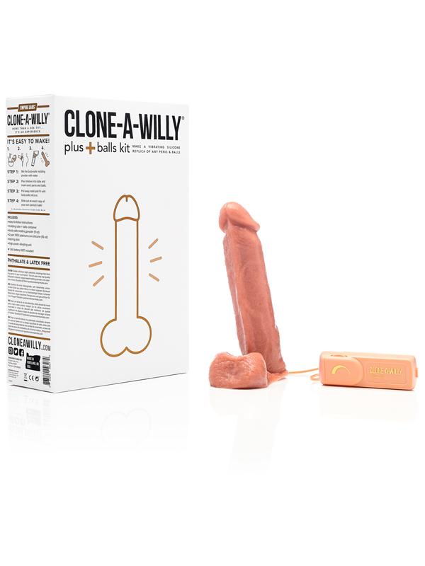 Clone A Willy Plus Balls Kit Light Skin Tone