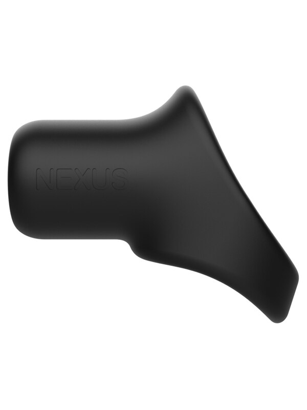 Nexus Rise Liquid Silicone Cock and Ball Sling Black