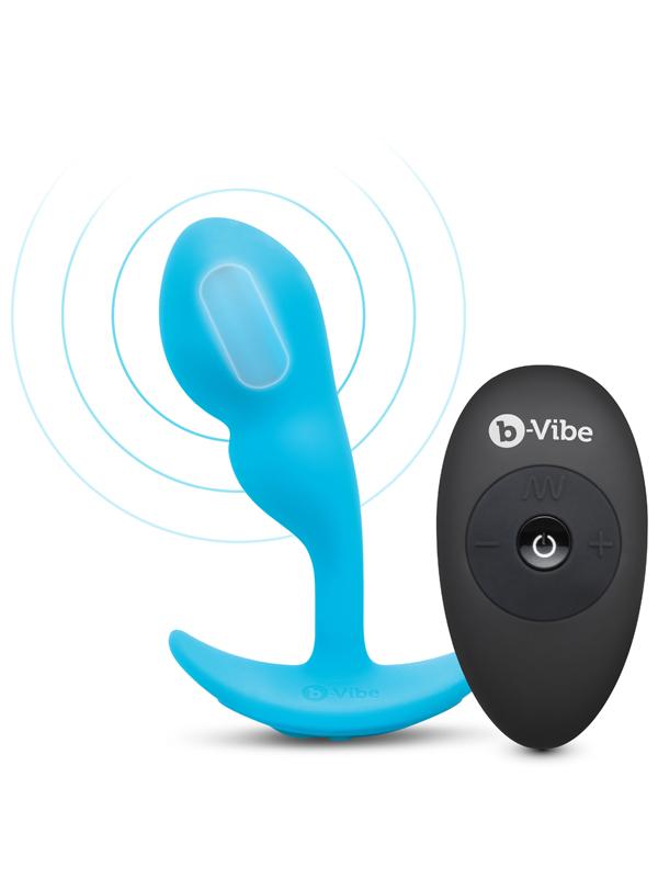 b-Vibe Remote Control P-Spot Snug Plug Small