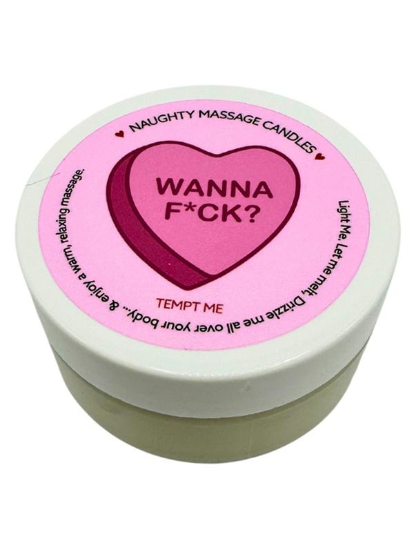 Kama Sutra Valentines Massage candles Prepack Display Tray