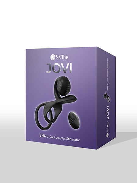 Svibe Snail Jovi Couples Ring Black