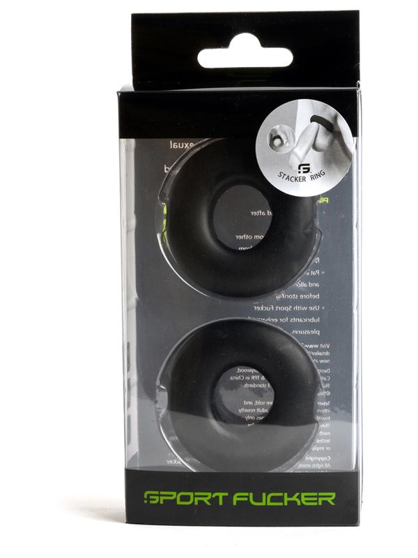 Stacker Rings Black