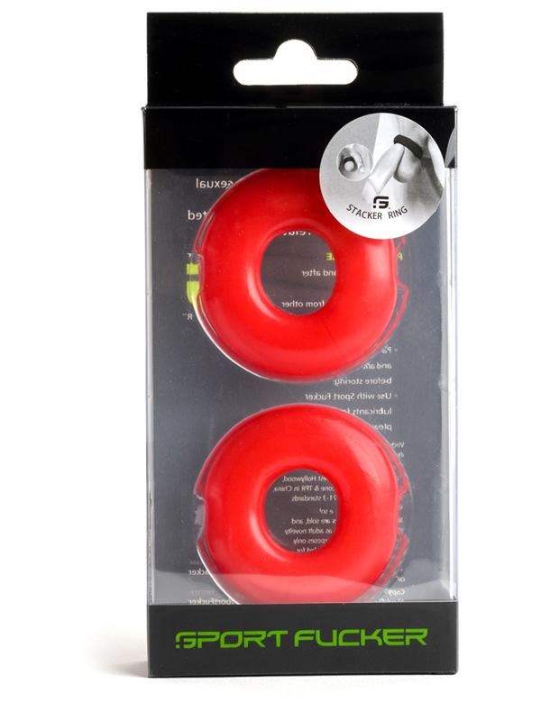 Stacker Rings Red