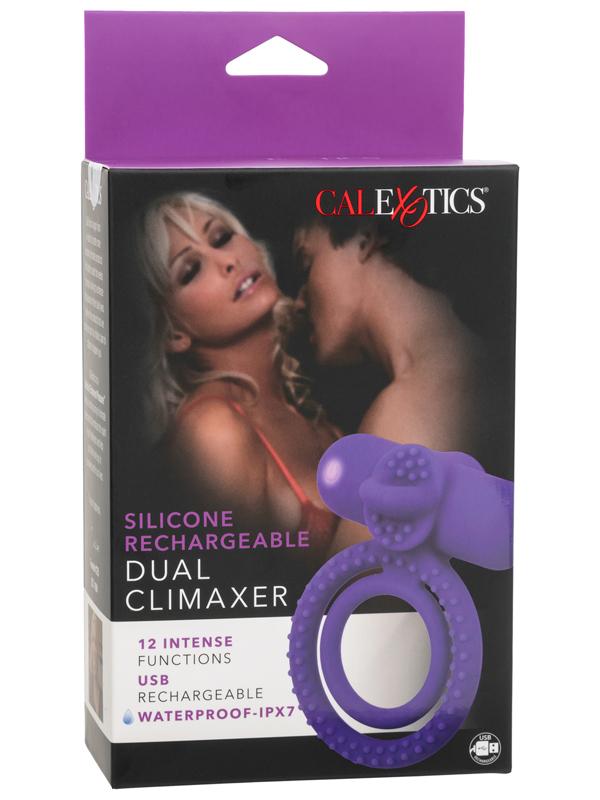 Silicone Rechargeable Dual Climaxer