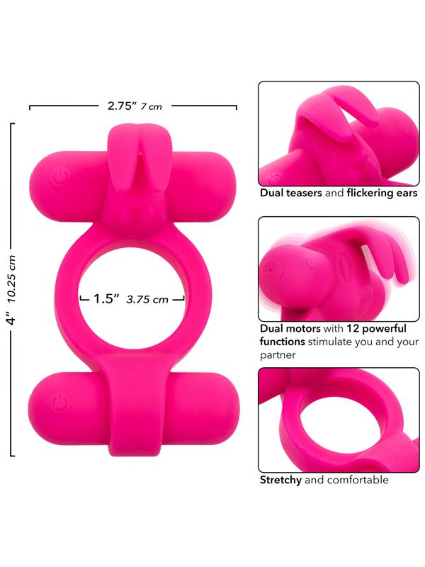 Silicone Rechargeable Rockin' Rabbit