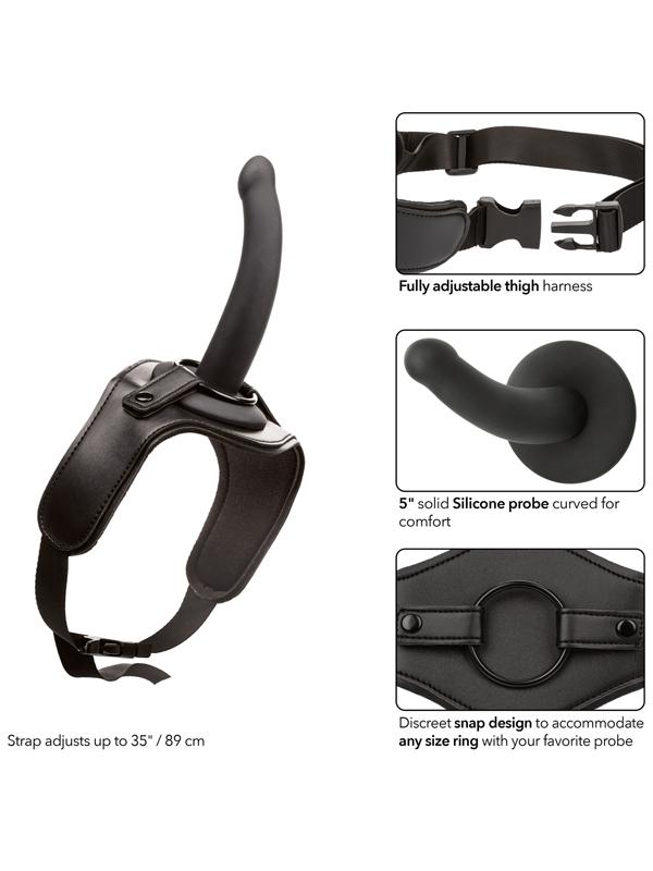 Onyxxx Thigh Strap with Silicone Probe