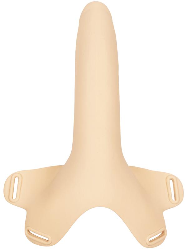 Accommodator Silicone Dong - Ivory