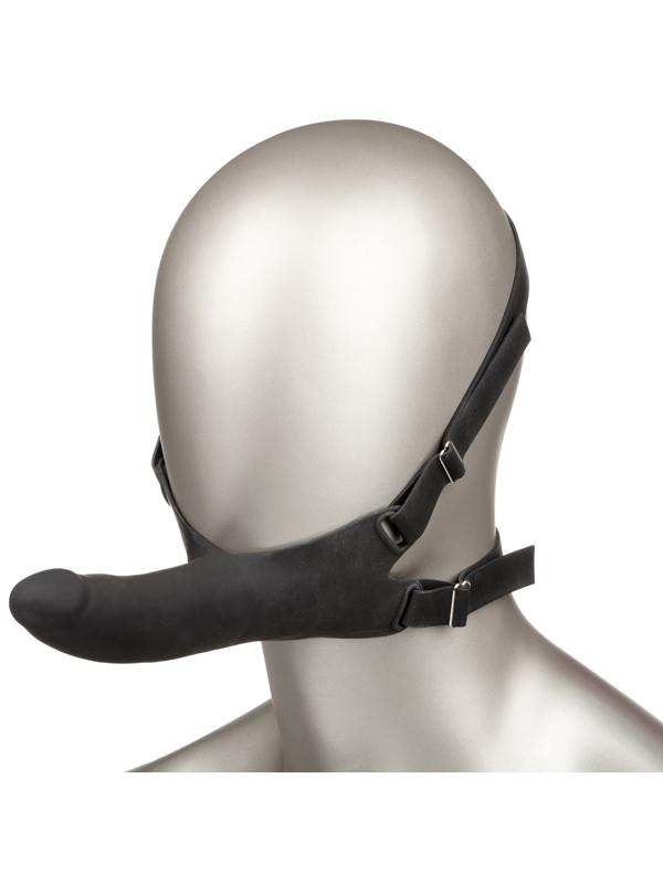 Accommodator Silicone Dong - Black