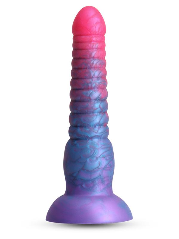 Colours Stacked 6in. Dildo Pink/Blue