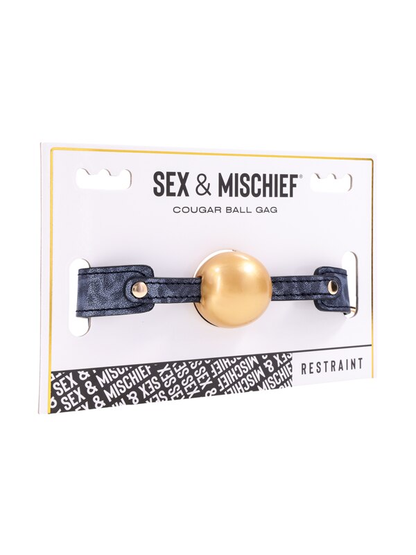 Sex and Mischief Cougar Ball Gag