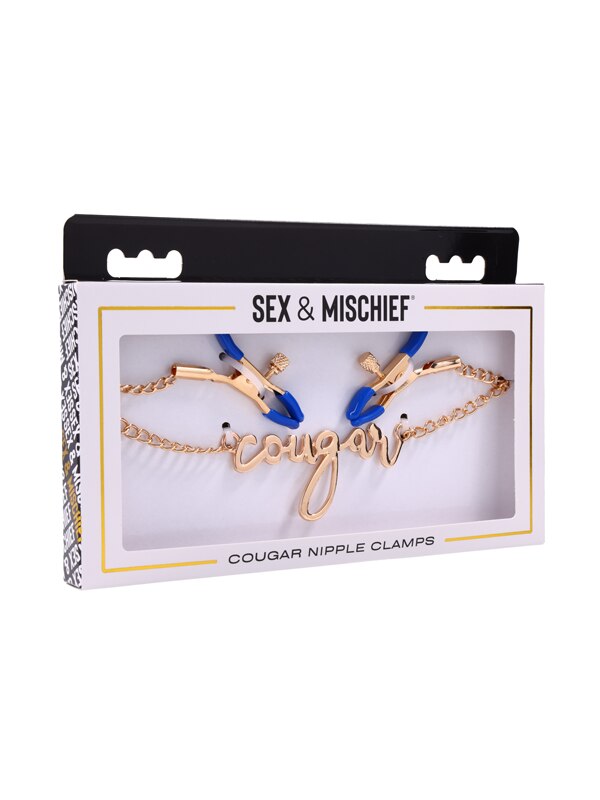 Sex and Mischief Cougar Nipple Clamps