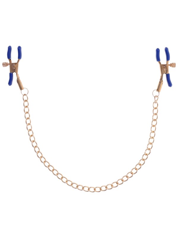 Sex and Mischief Cougar Chained Nipple Clamps