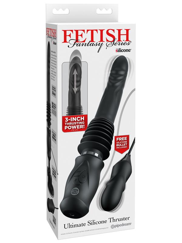 Fetish Fantasy Series Ultimate Silicone Thruster Black