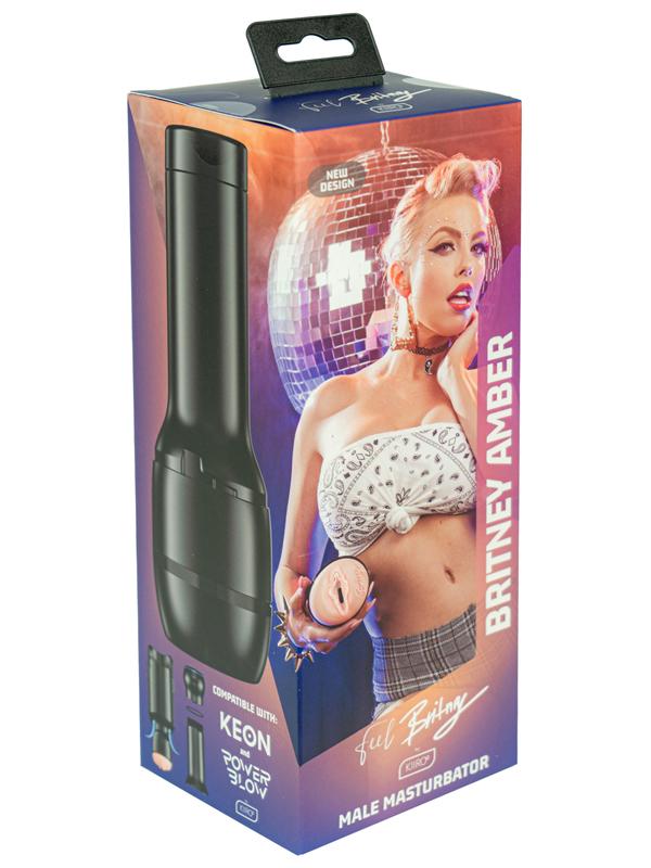 Feel Britney Amber by KIIROO Stars Collection Stroker PowerBlow Compatible