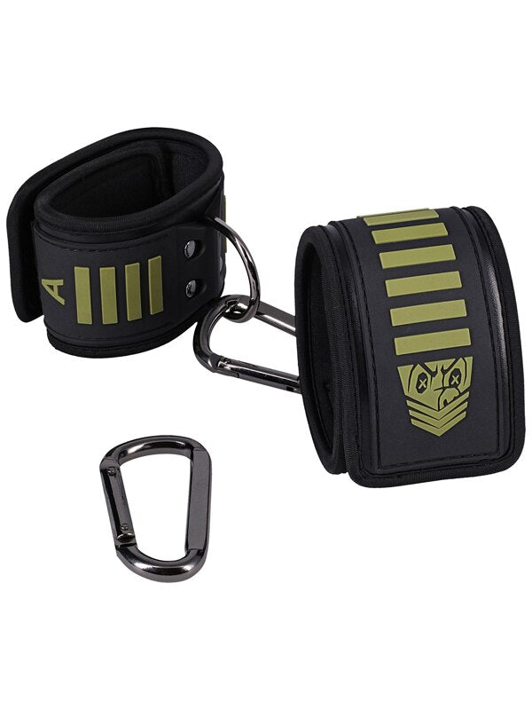 Fort Troff - Tactical Ankle Cuffs Black Green