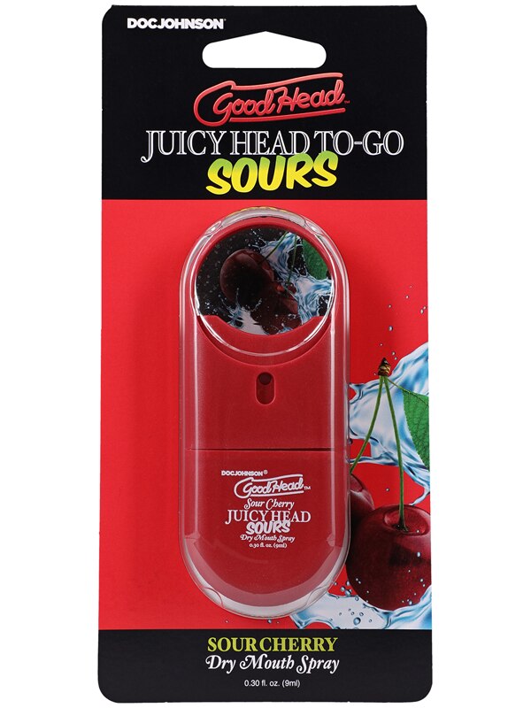GoodHead - Juicy Head Spray To-Go - Sour Cherry - .30 fl. oz.