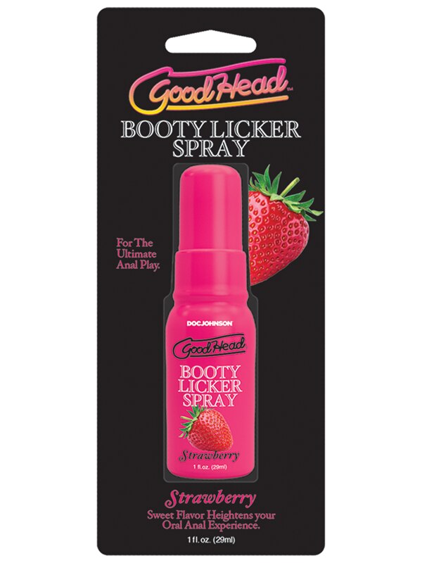 GoodHead - Booty Licker Spray - Strawberry - 1 fl. oz.