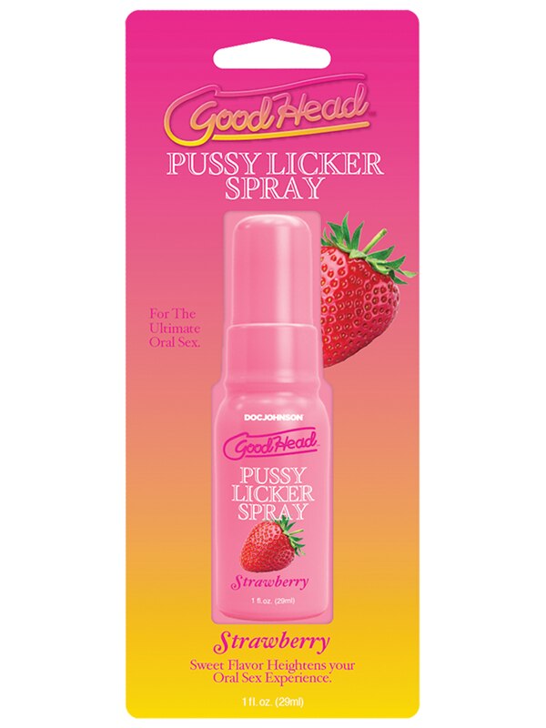 GoodHead - Pussy Licker Spray - Strawberry - 1 fl. oz.