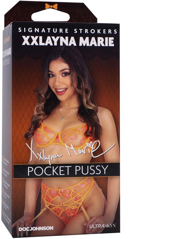 Signature Strokers - Xxlayna Marie - ULTRASKYN Pocket Pussy Caramel