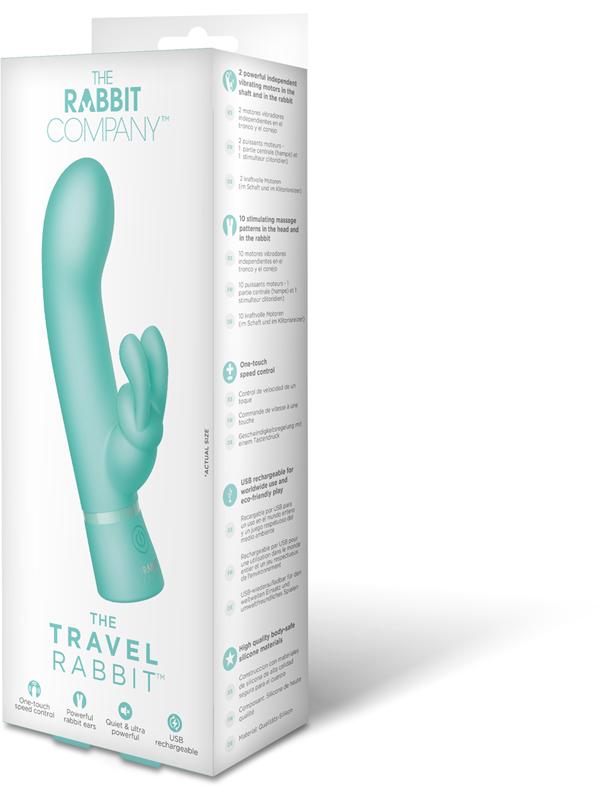 The Rabbit Company Travel Rabbit Blue