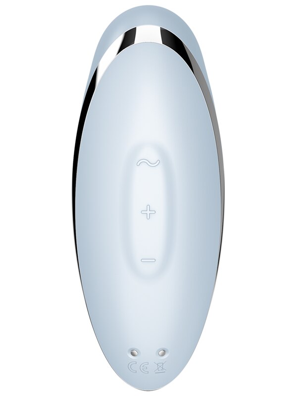 Satisfyer Tap and Climax 2 Teal
