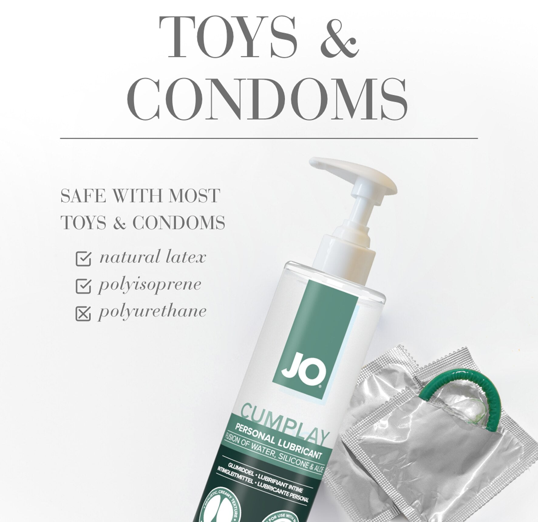 JO Cumplay Personal Lubricant 8 oz / 240 ml