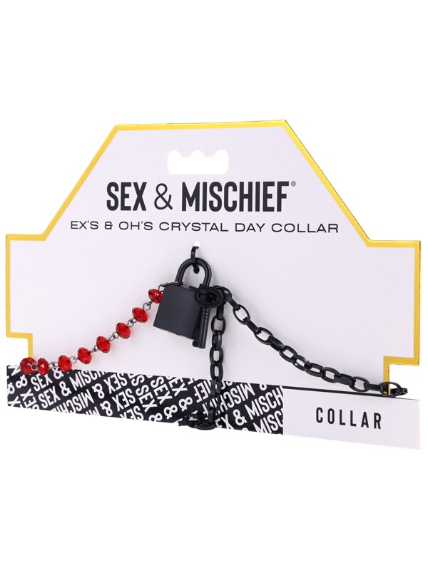 Sex and Mischief Ex's and Oh's  Crystal Day Collar