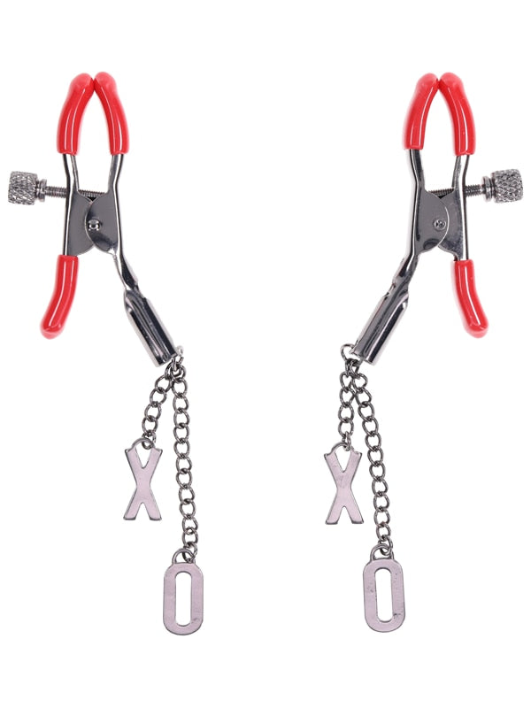 Sex and Mischief Ex's and Oh's Nipple Clamps