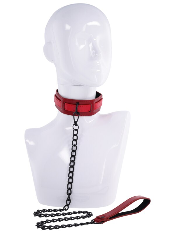 Sex and Mischief Ex's and Oh's Collar and Leash