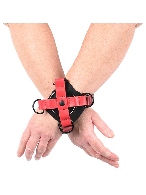 Sex and Mischief Ex's and Oh's Cross Cuffs