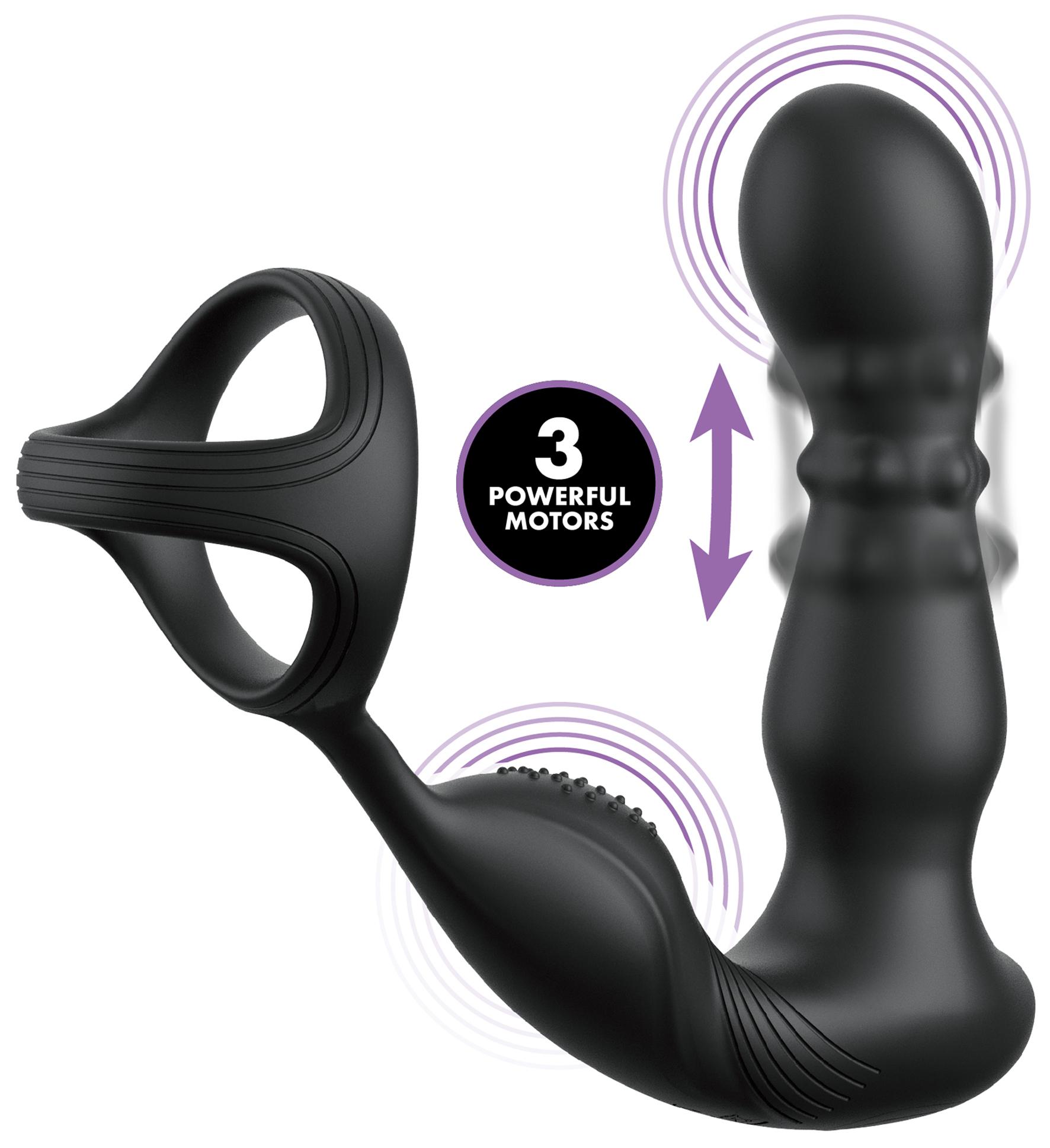 Anal Fantasy Elite Ass-gasm Slide & Glide - Black