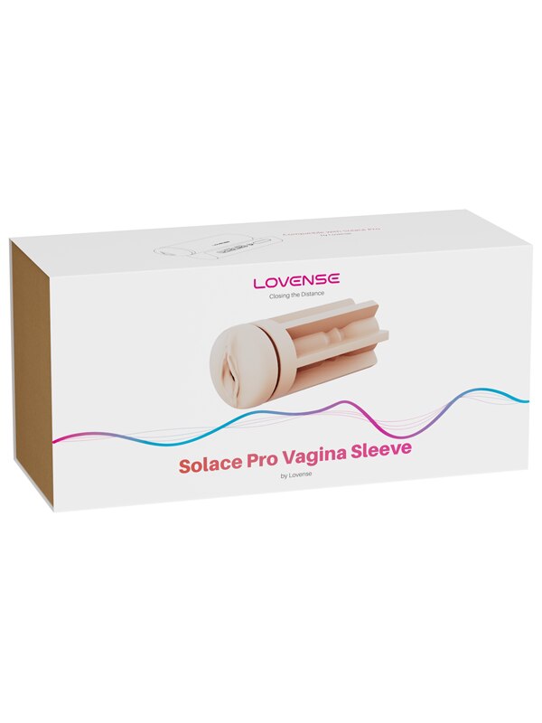 Vagina-Shaped Sleeve for Solace Pro by Lovense