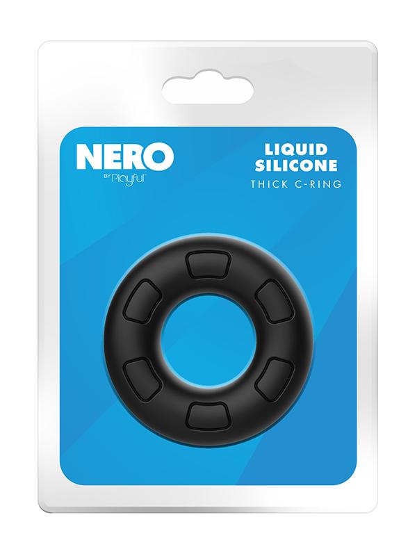 Nero by Playful - Liquid Silicone Thick C-Ring
