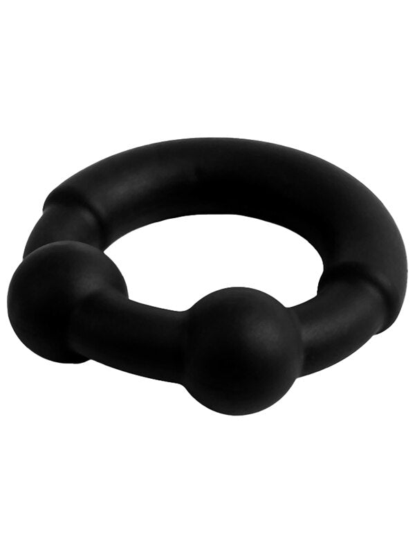 Nero by Playful - Liquid Silicone Coated Metal C-Ring