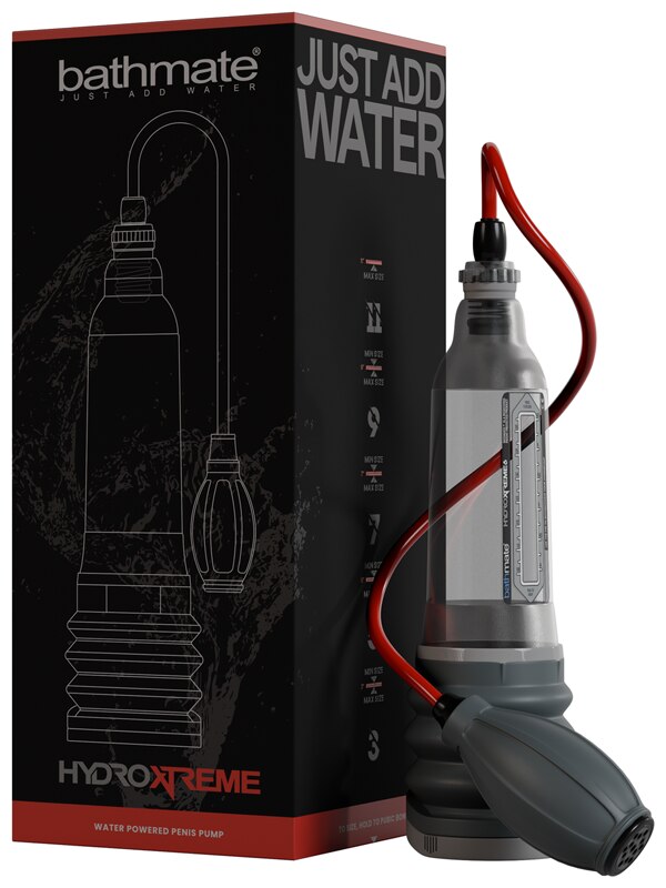 Bathmate Hydroxtreme6 Hydro Pump and Kit Clear