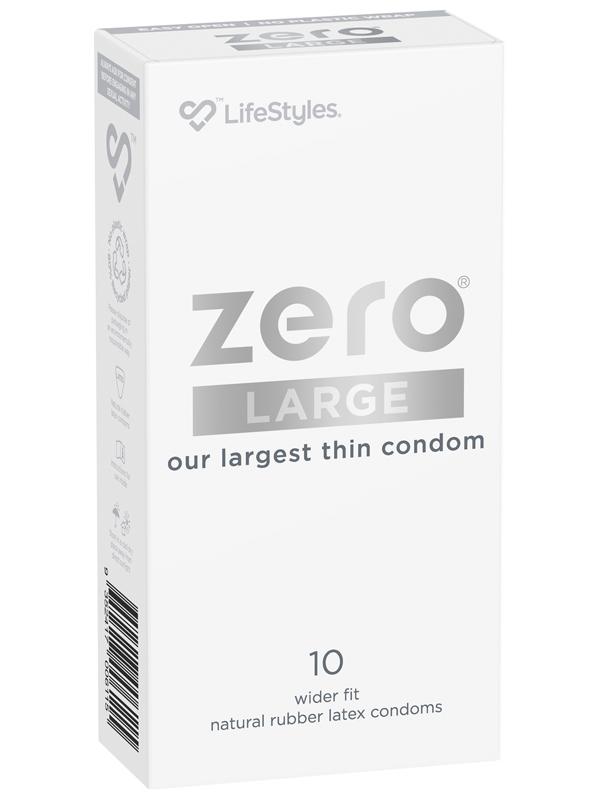 Lifestyles Zero Large 10Pk