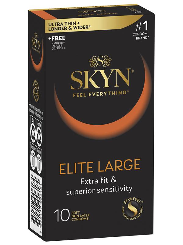 Skyn Elite Large 10Pk